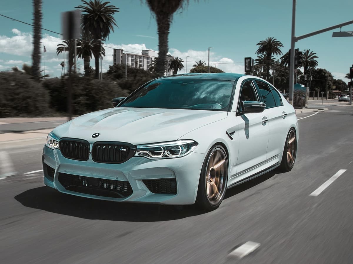 Paint correction — performance sedan